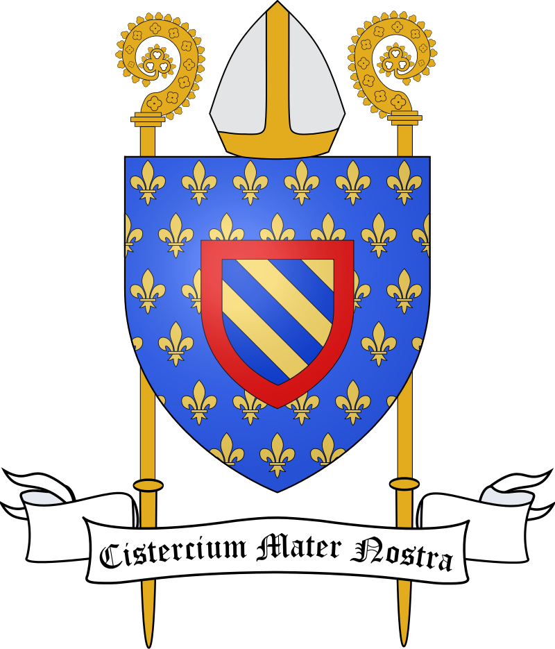 The Environs Of Łęgowo Have Been Inhabited By Humans - Coat Of Arms Of Abbot Suger (800x935)