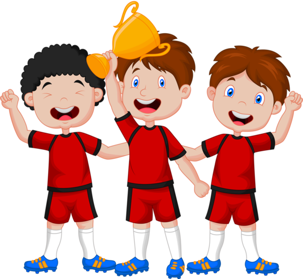 Clip Art - Group Of Boys Cartoon Hd (600x552)
