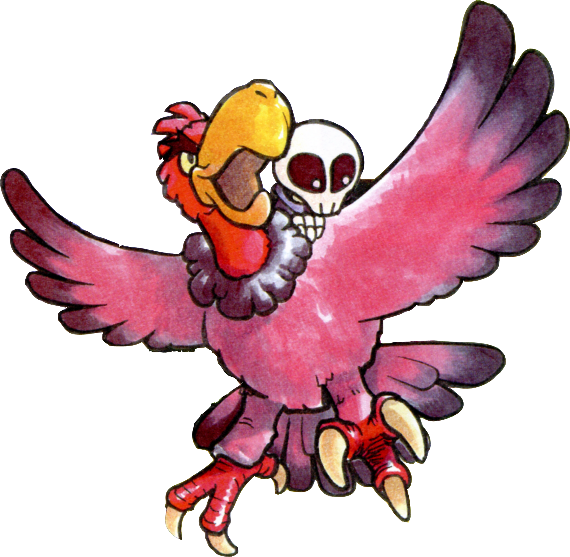 Evil Eagle Artwork - Legend Of Zelda Link's Awakening Boss (1842x1802)
