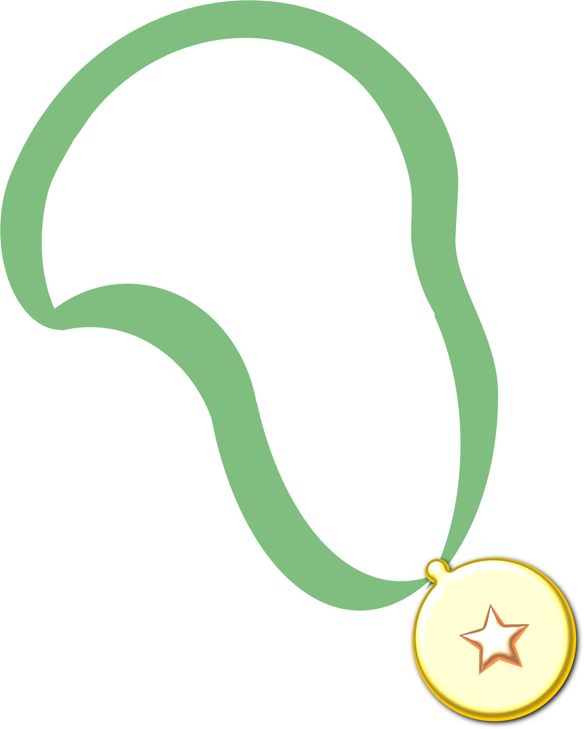 Mother's Ribbons At Court Of Honor - Medal Clipart (602x750)