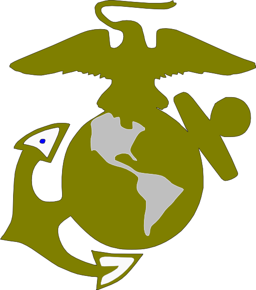 Usmc Logo Clip Art - Marine Svg (528x597)