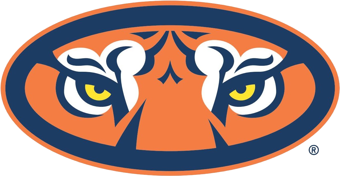 Auburn Cliparts - Auburn University Tiger Logo (1216x638)