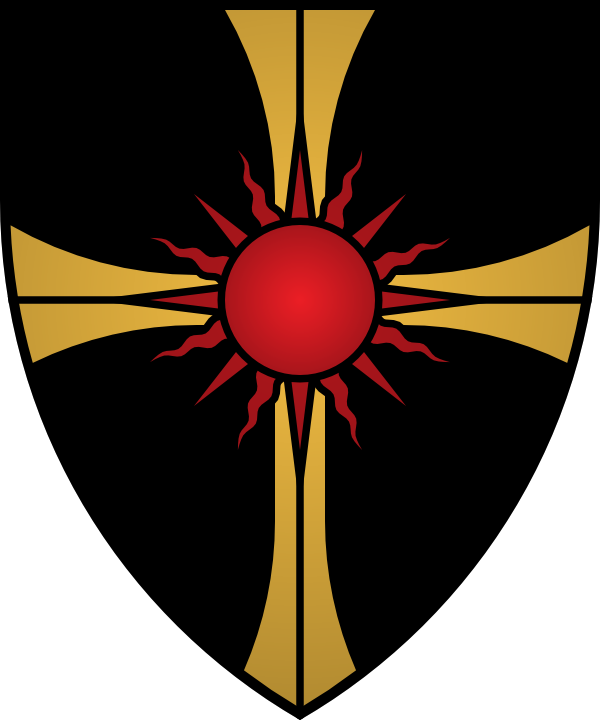 Coat Of Arms Of The Order Of The Black Knights By Kriss80858 - Circle (600x720)