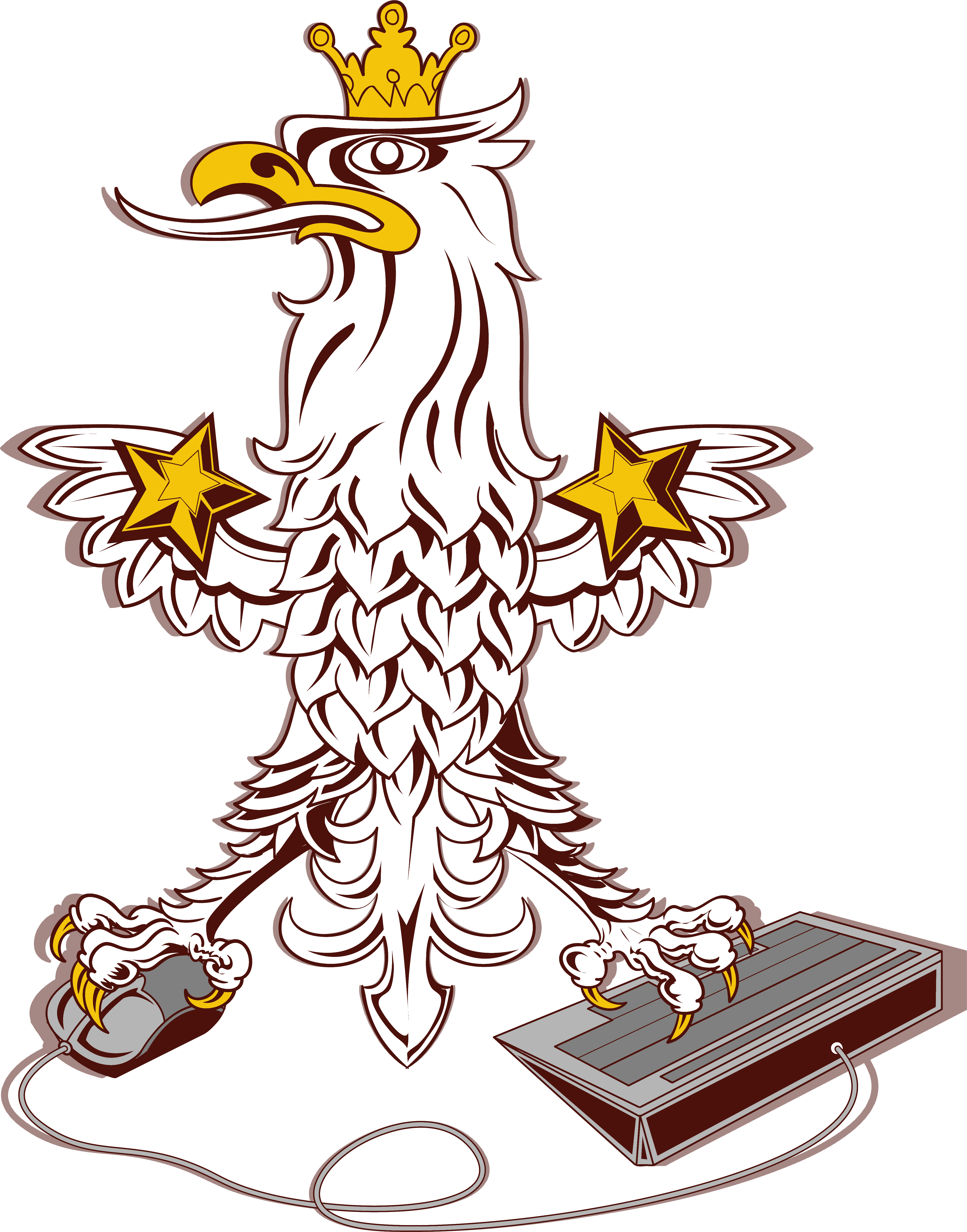 Ogonek The Eagle - Illustration (4474x5701)