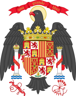 Coat Of Arms During Francoism - Franco Coat Of Arms (310x392)