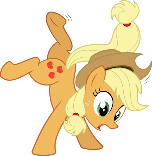 My Little Pony Friendship Is Magic Wallpaper Probably - Applejack Cutie Mark (487x500)