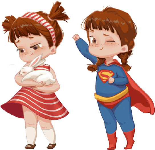 Sina Weibo Model Sheet Illustration - Sina Weibo Model Sheet Illustration (658x658)