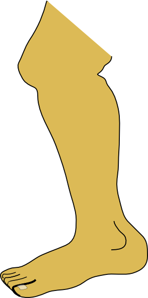 Left Leg Clipart Rh Worldartsme Com Chicken Leg Clip - Leg Clipart Transparent Background (294x593)