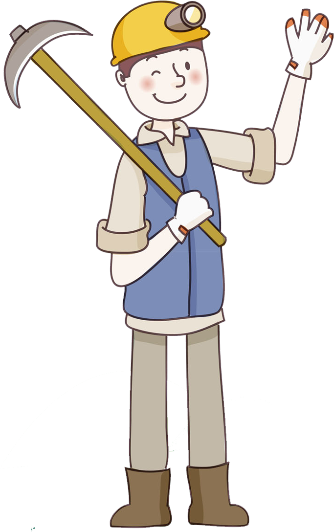 Laborer Drawing Cartoon Illustration - Laborer Drawing Cartoon Illustration (800x1149)