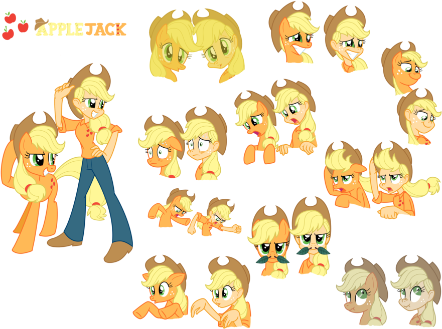 My Little Pónei, Pônei - My Little Pony Human Applejack (900x660)