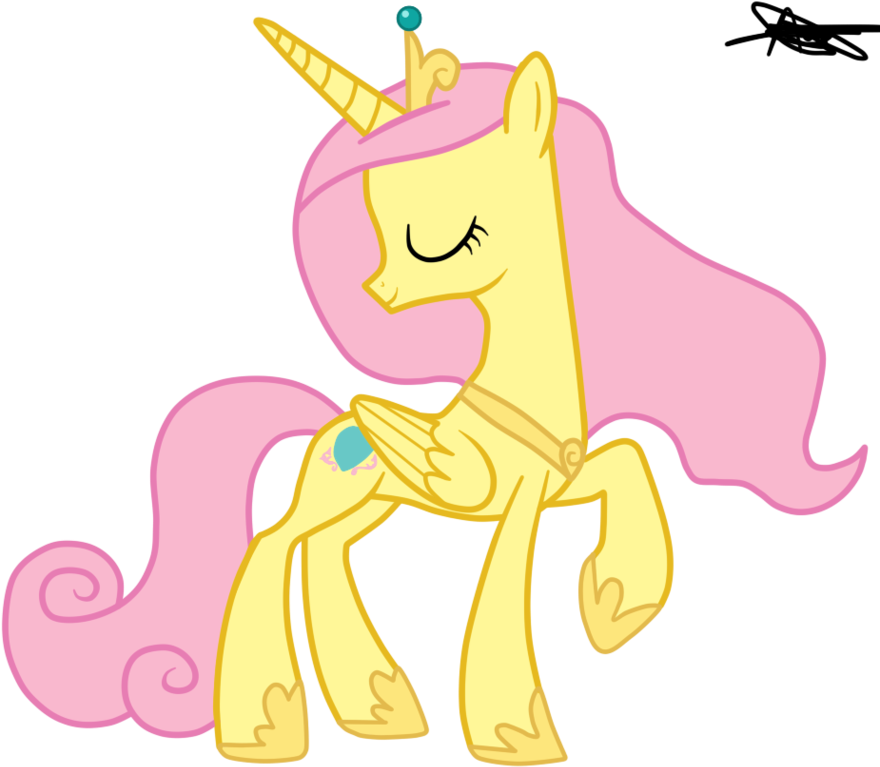 My Little Pony Friendship Is Magic Wallpaper Possibly - My Little Pony Fluttershy Princess (900x803)