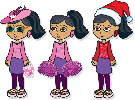 Latina Girl - Girl (480x323)