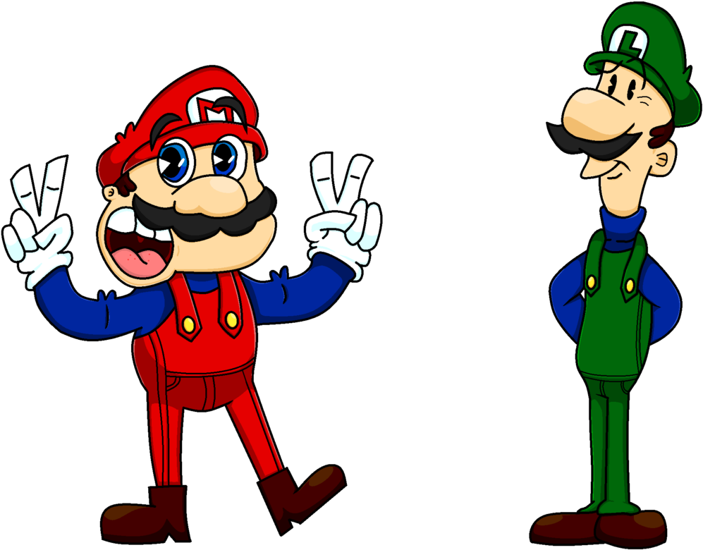Cartoon Mario Bros - Mario Bros. (1024x800)