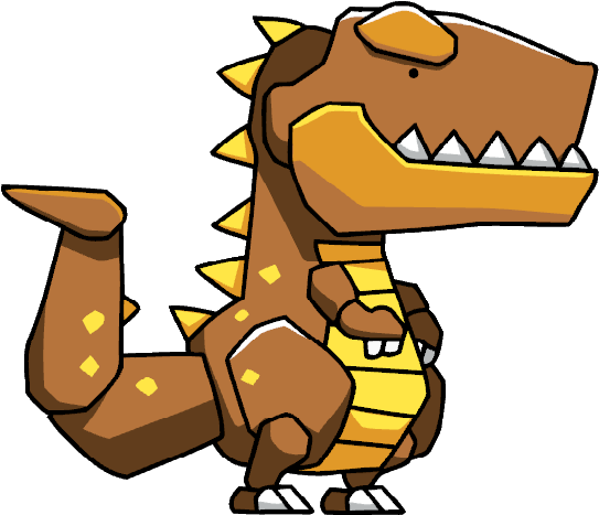 Thumbnail For Version As Of - Scribblenauts Unlimited T Rex (550x473)