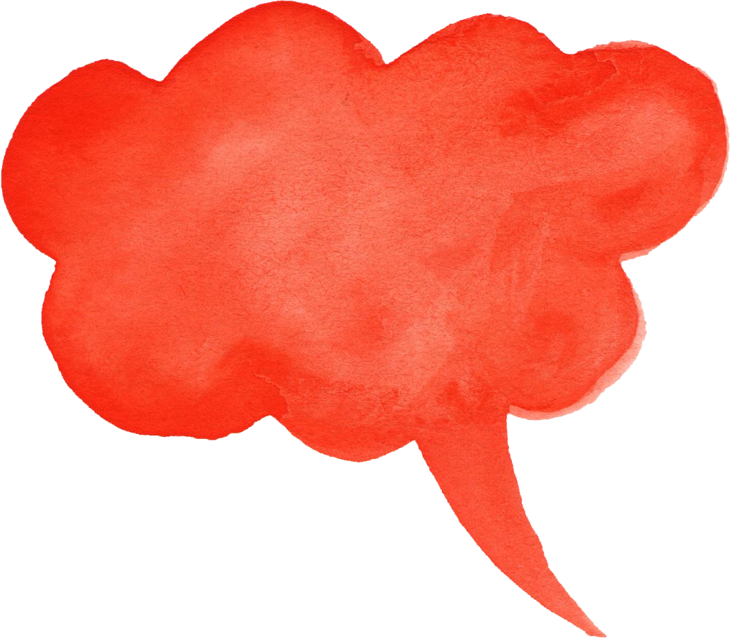 Free Download - Orange Speech Bubble (1031x901)