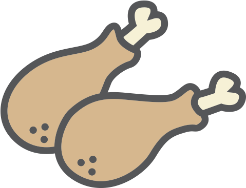 Buffalo Wing Fried Chicken Junk Food Clip Art - Buffalo Wing (500x500)