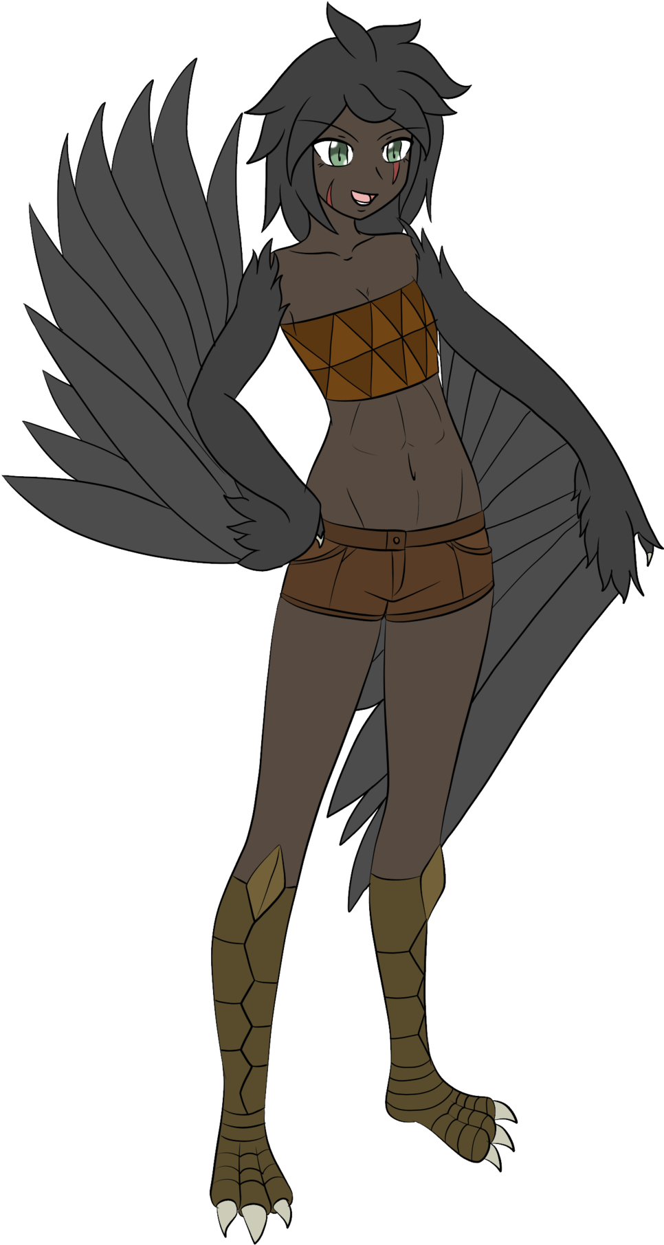 Myna Darzi By Moerin-satsuki - Genasi (1024x1852)