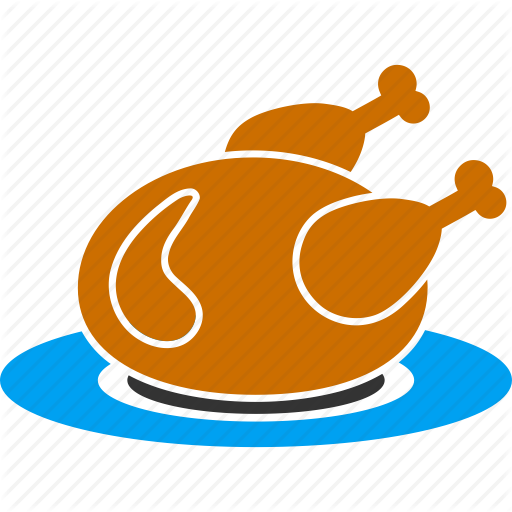 Cooking Dish Food Fried Meal Roasted Chicken Turkey - Chicken (512x512)