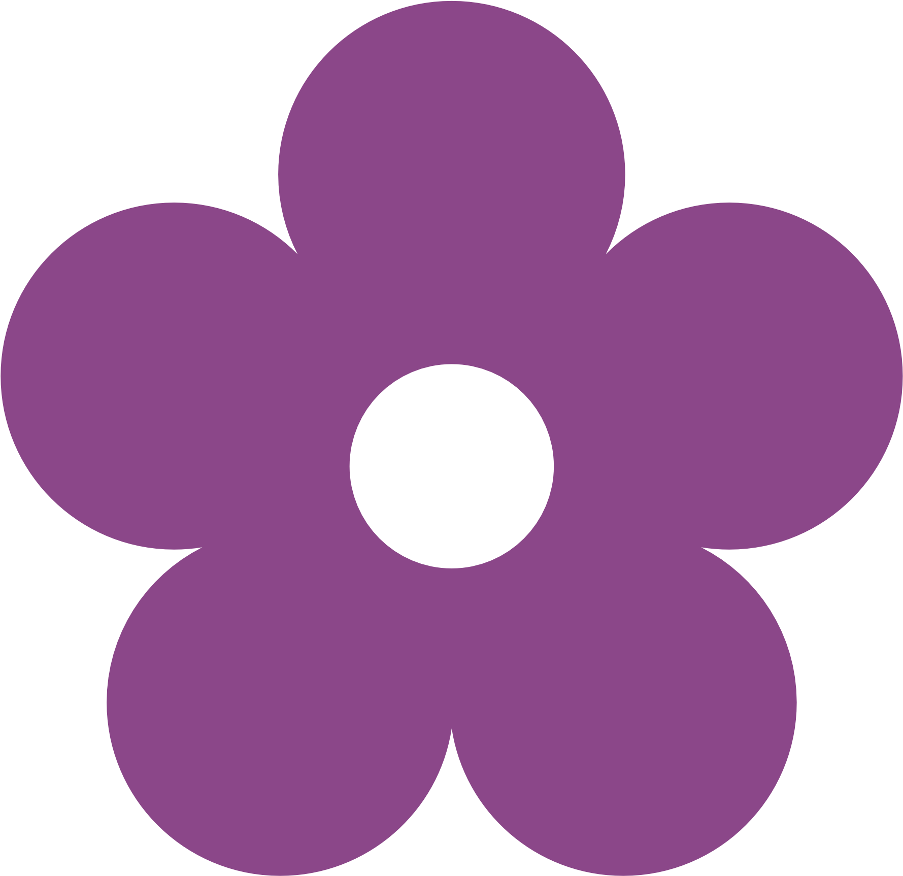 Clipart Info - Clip Art Purple Flower (1969x1952)