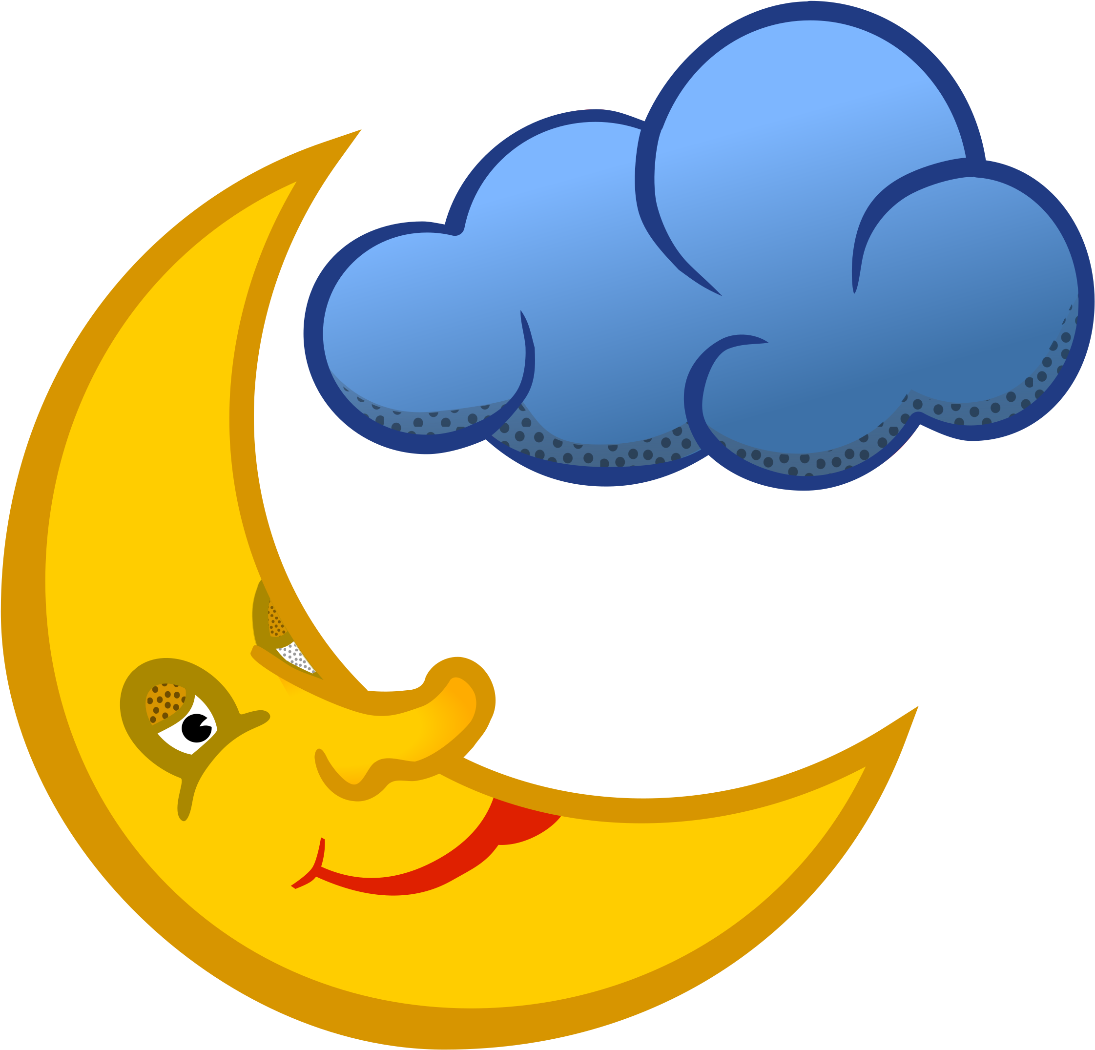 Half Moon 2400*2308 Transprent Png Free Download - Half Moon 2400*2308 Transprent Png Free Download (2400x2308)