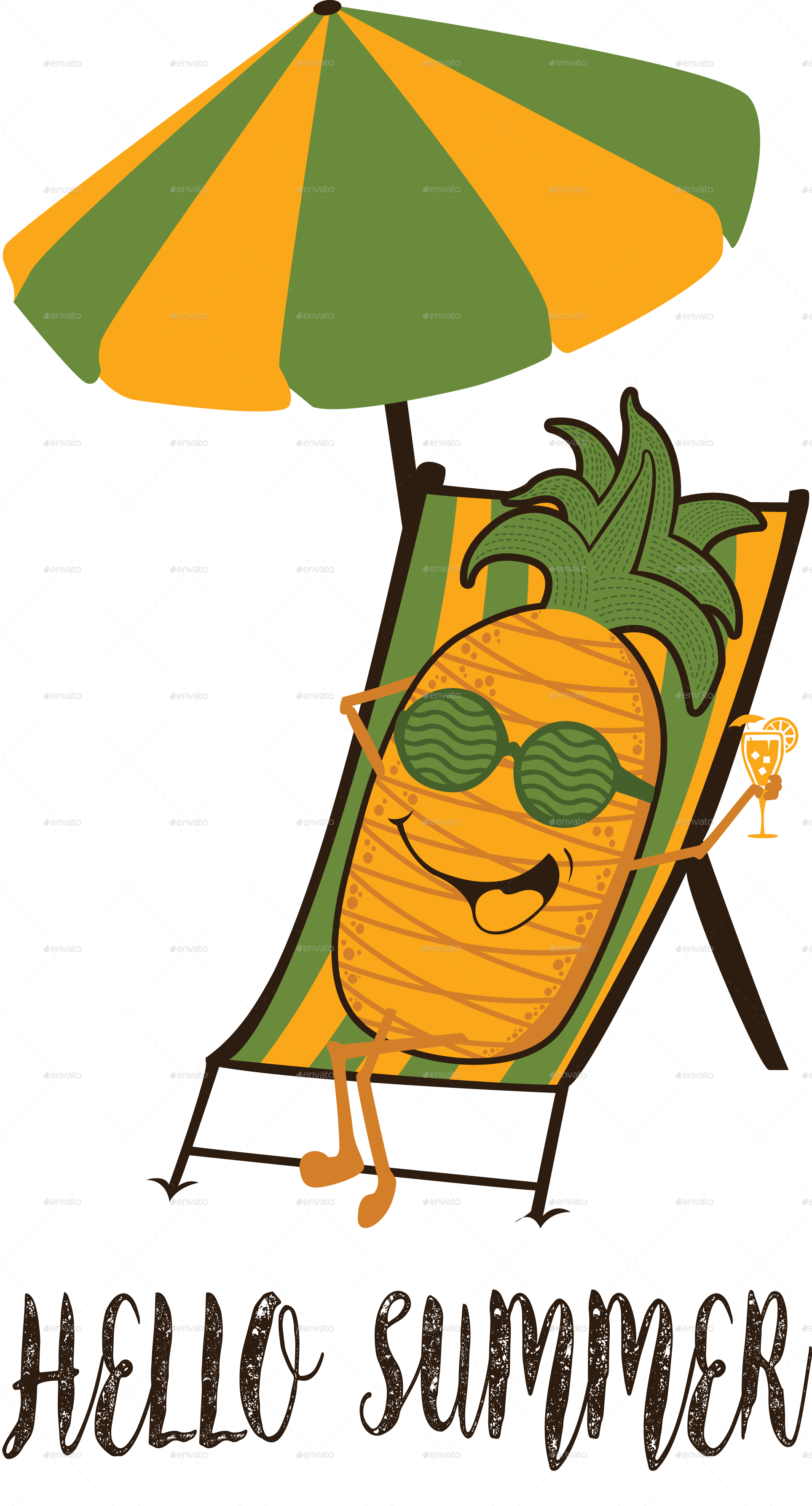 Thumbnail/hello Summer Second Design - 1 Color Summer Tshirt Logos (1927x3572)