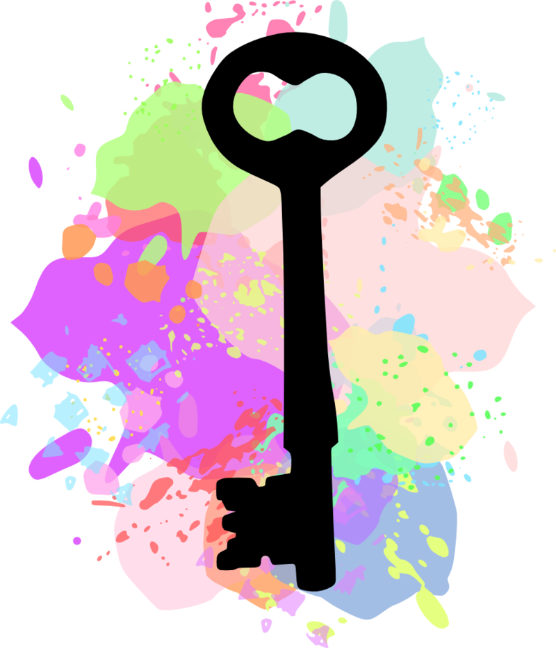 Watercolor Key By Angelsfallfar - Watercolor Key By Angelsfallfar (800x932)