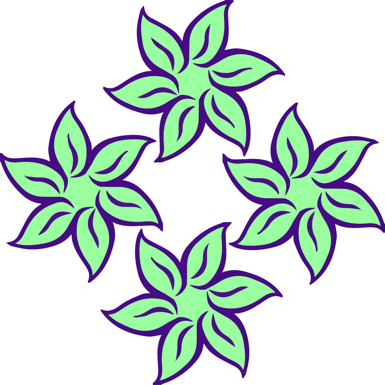 4 Lavender Flower Clip Art Purple Flower Png - Flower Clipart (1299x1299)