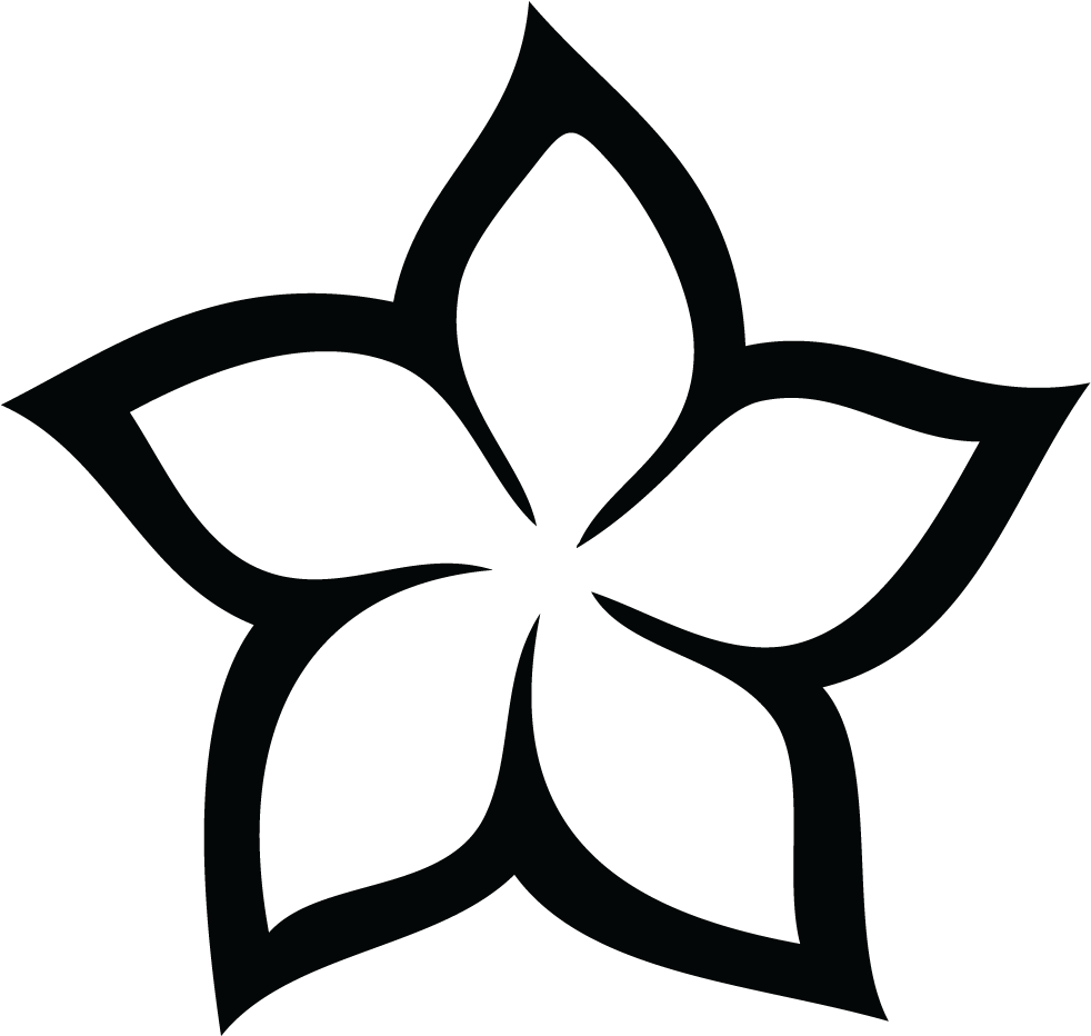 Wild Flower Clip Art - Plumeria Flower Clip Art (1000x1000)