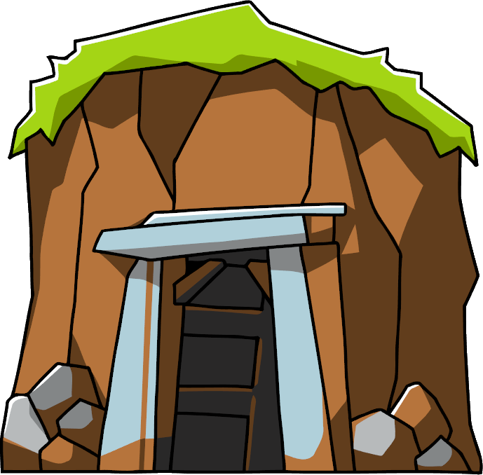 Thumbnail For Version As Of - Cartoon Gold Mine Png (689x678)