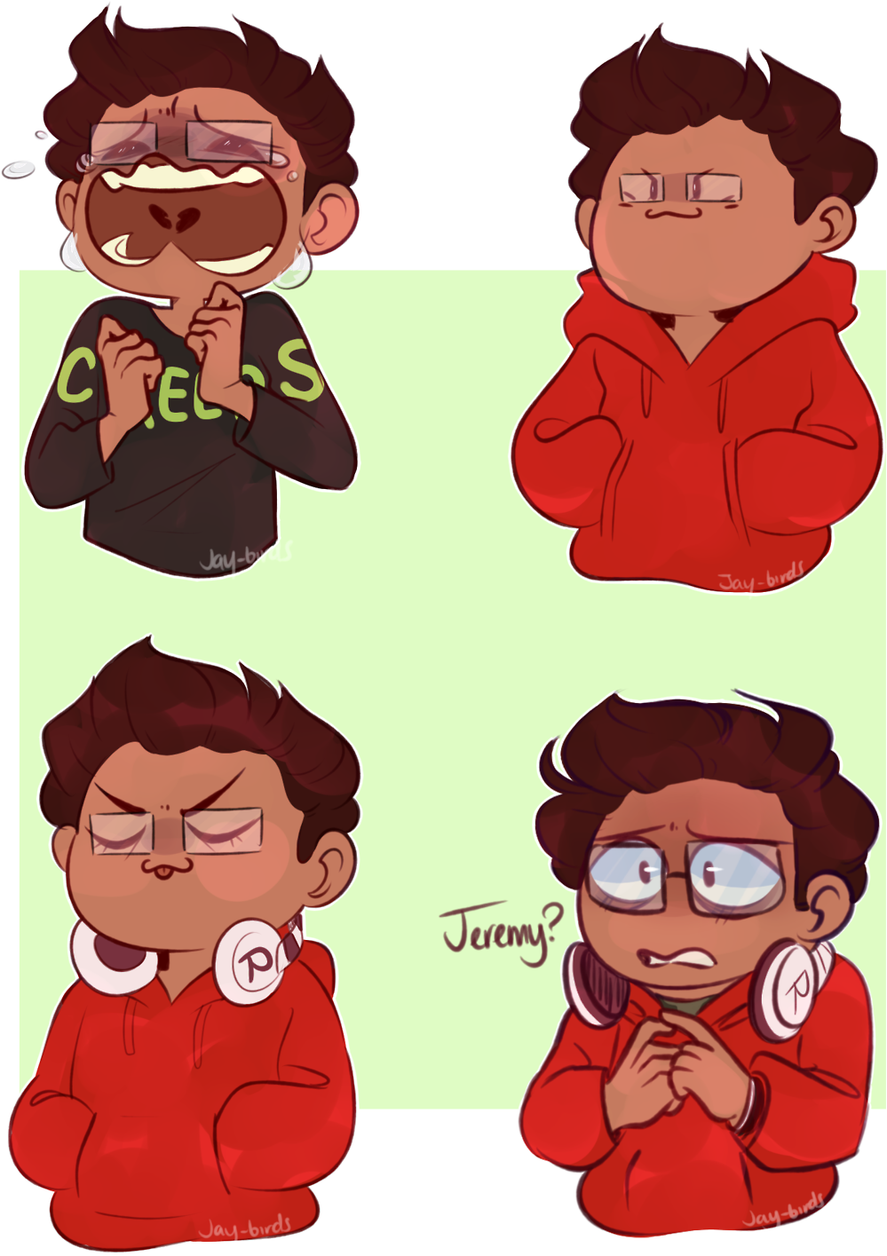 Chilling Clipart Ill Person - Michael Be More Chill Outfit (1280x1565)