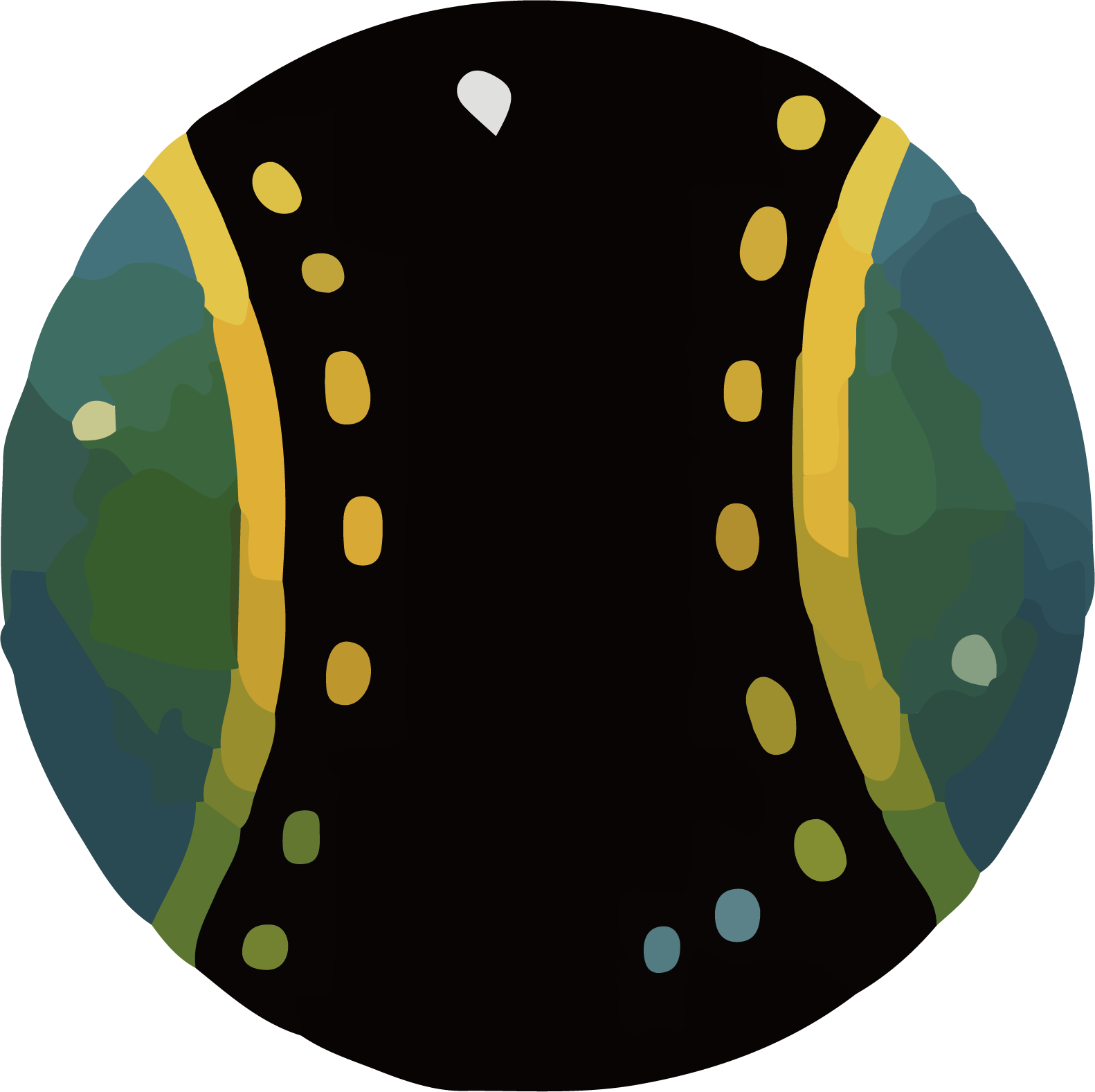 Watercolor Painting Clip Art - Circle (1582x1577)