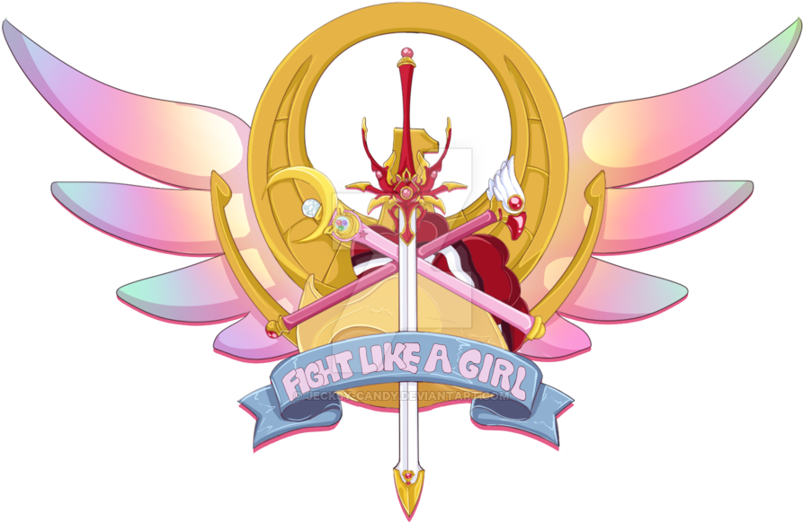 Fight Like A Girl By Jecksy-candy - Punk Rock (900x583)