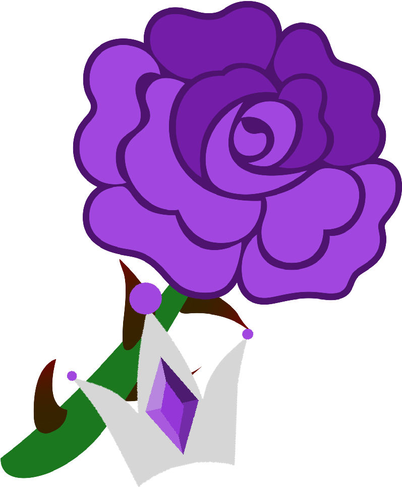 Purple Rose Cutiemark By Mlp Magical Melody - Mlp Magic Cutie Mark (907x1000)
