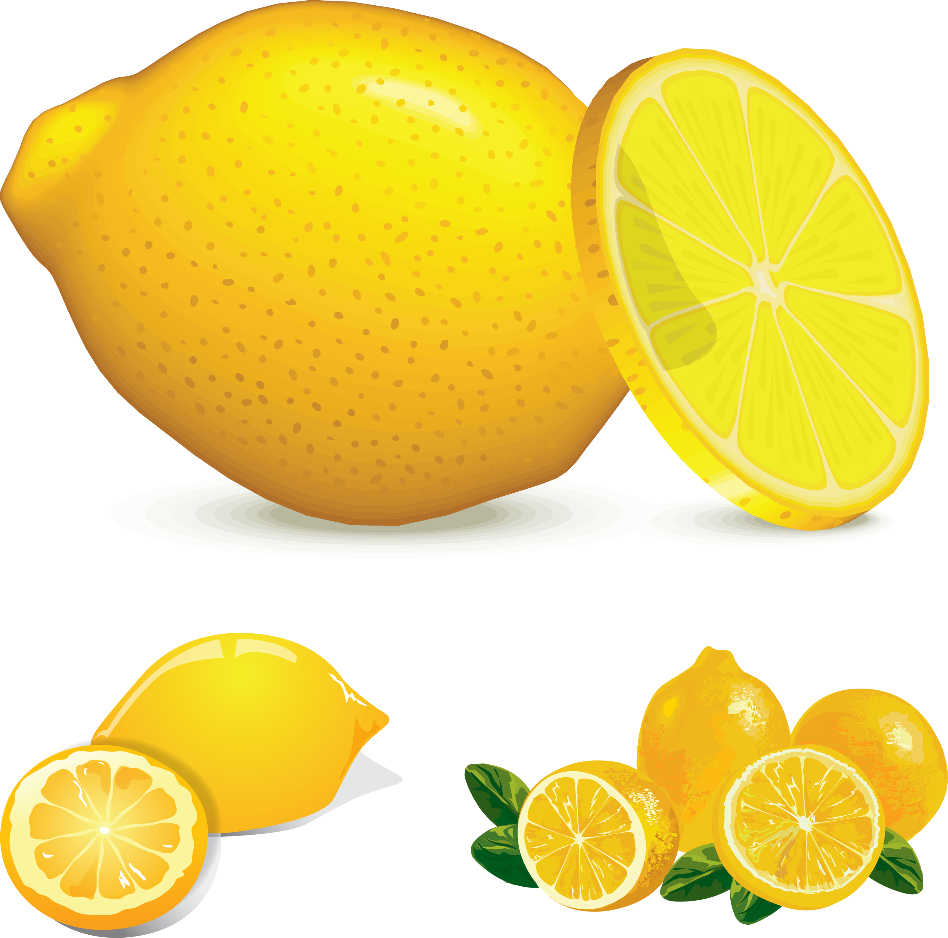 Lemon Aid And Lemons Clipart - Lemon Png (3192x3159)