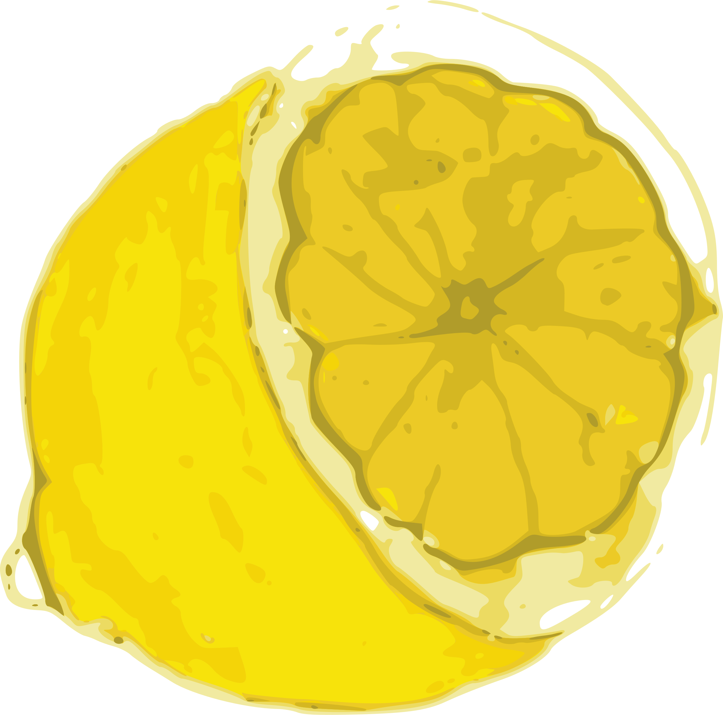 Lemon Clipart Vector Clip Art Free Design - Clip Art (2400x2376)