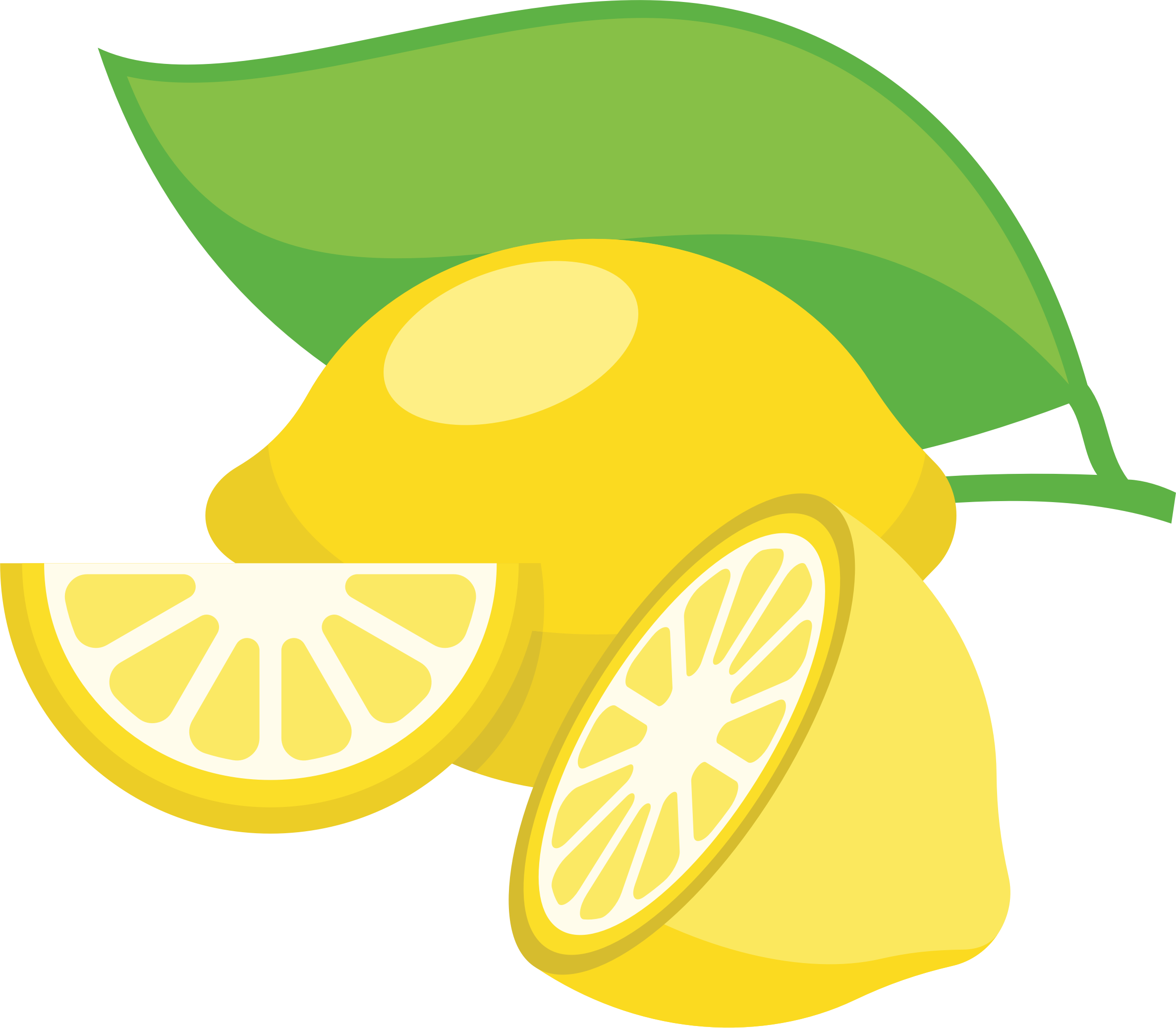 Clipart - Clip Art Lemons (2373x2074)