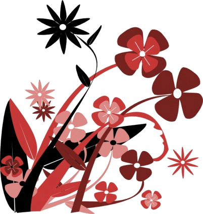 Abstract Flower Png Hd - Flower Clipart (402x425)