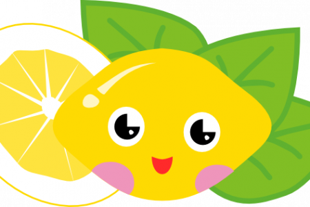 Lemon Clipart Sour - Sour Cartoon (450x300)