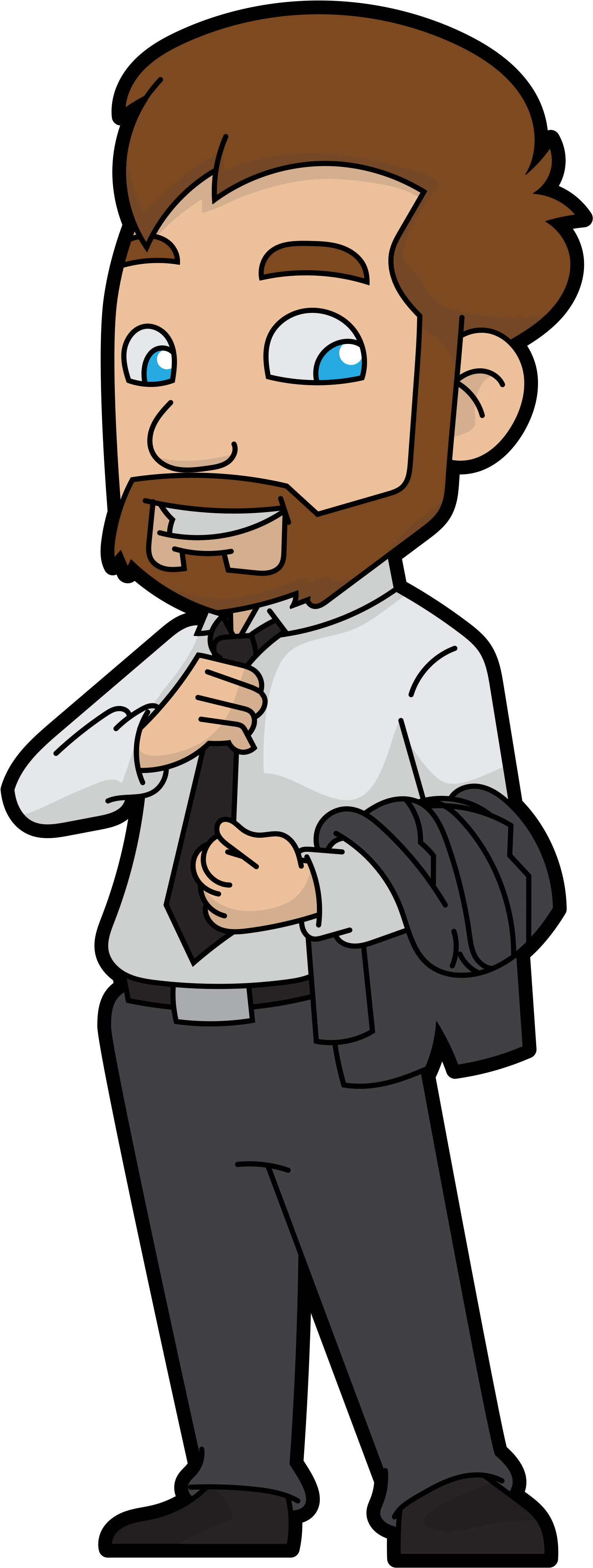 A Bearded Charming Cartoon Businessman - Wikimedia Commons (2000x4552)