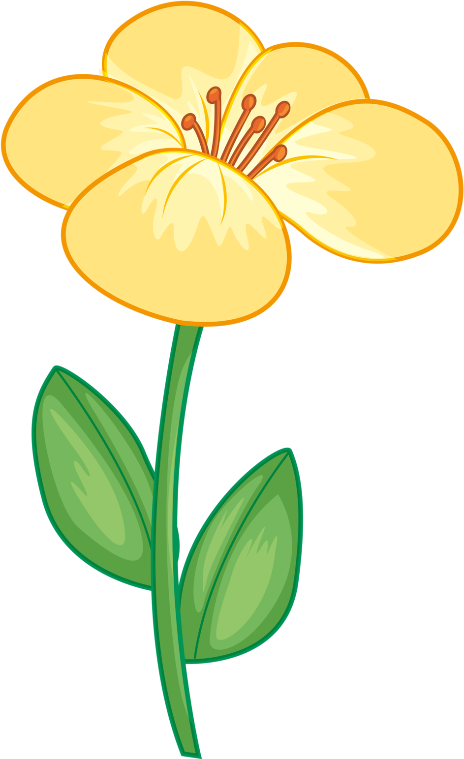 Flower Clipartart - Clip Art (1000x1600)