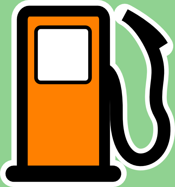 Gas Pump Clip Art At Clker - Gas Pump Clipart (558x597)
