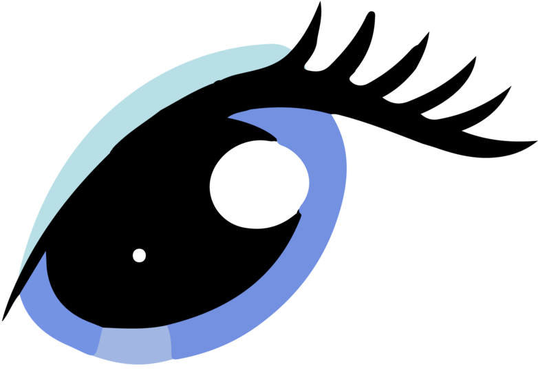 Pony Clipart Eye - My Little Pony Eye (1024x576)