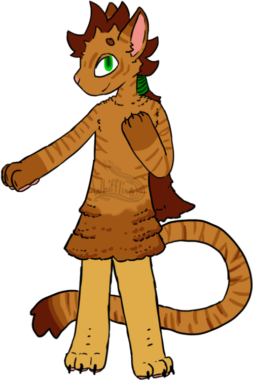 Fried Chicken Cat By Whifflebank - Cartoon (600x771)