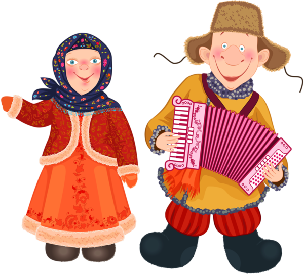 Personnages, Illustration, Individu, Personne, Gens - Accordion (600x548)