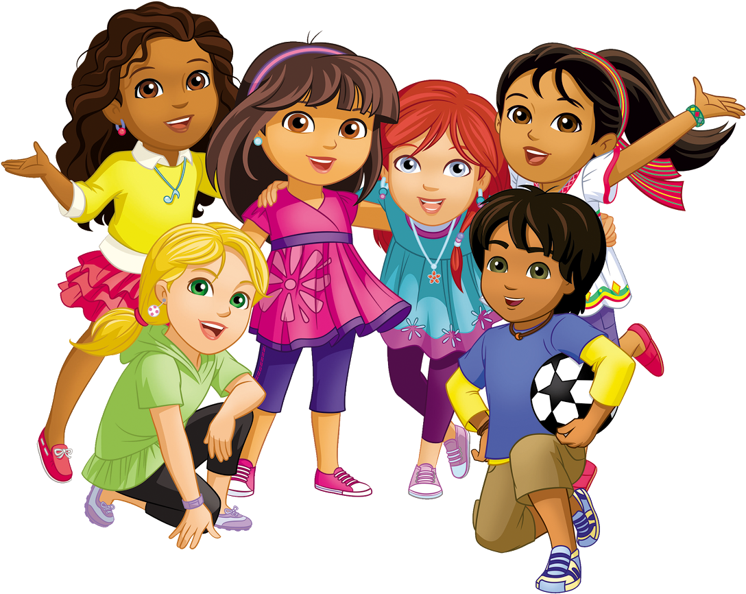 Dora And Friends - Dora And Friends Png (1113x1600)