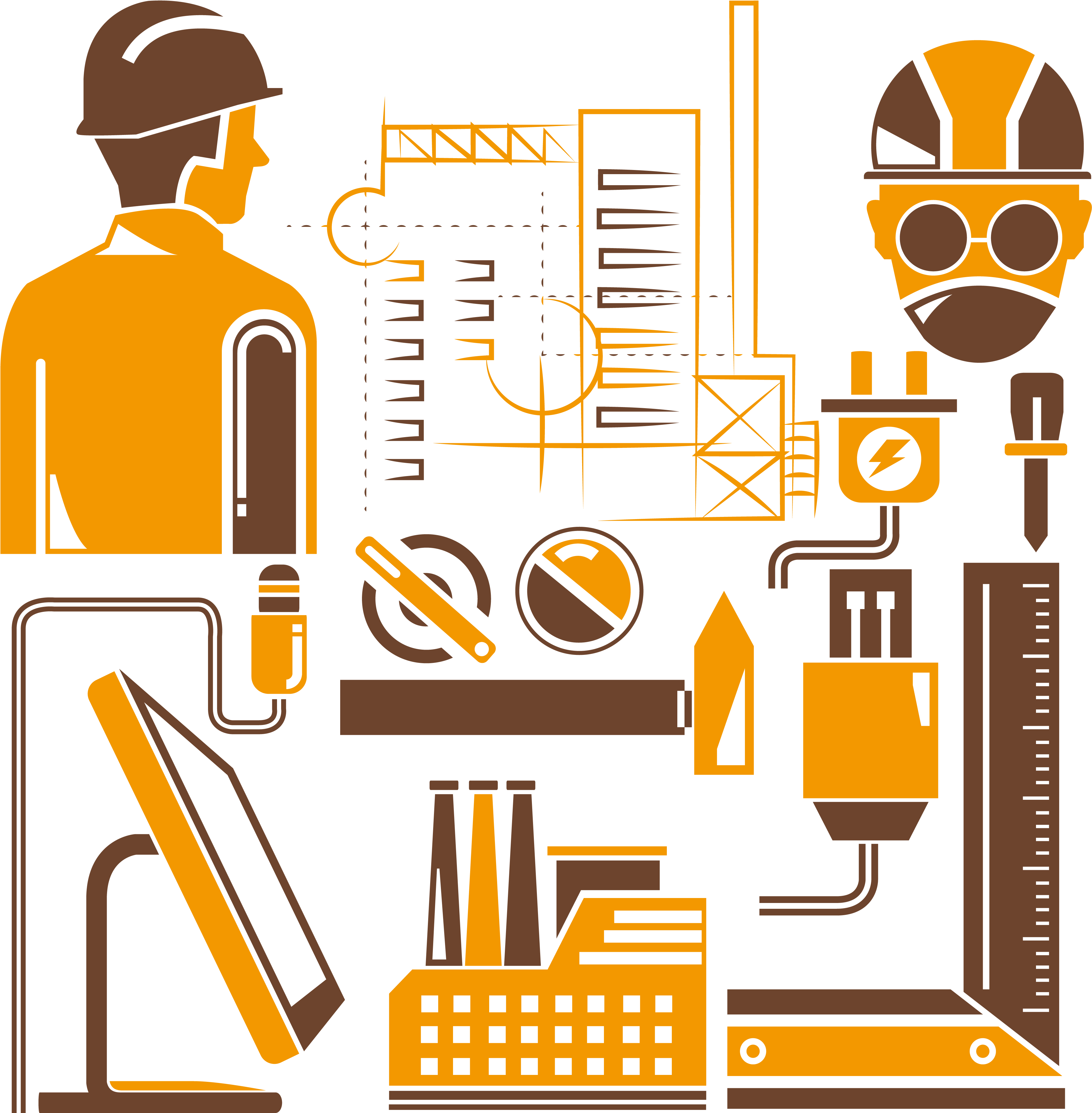 Mechanical Engineering Industry Manufacturing - Industrial Engineering Color (4167x4167)