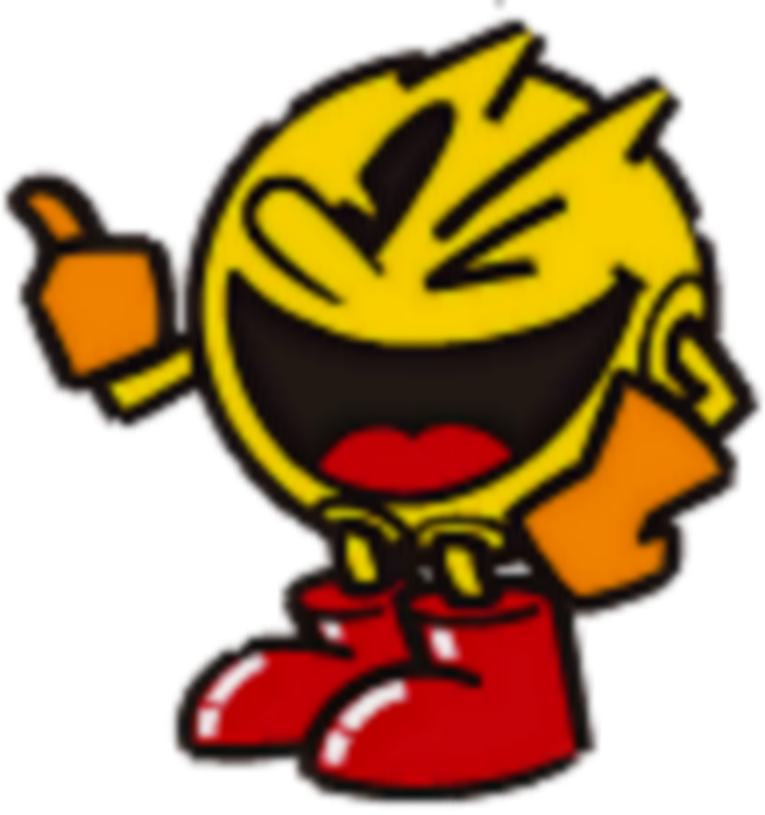 Thumbnail For Version As Of - Classic Pac Man Artwork (1080x1150)