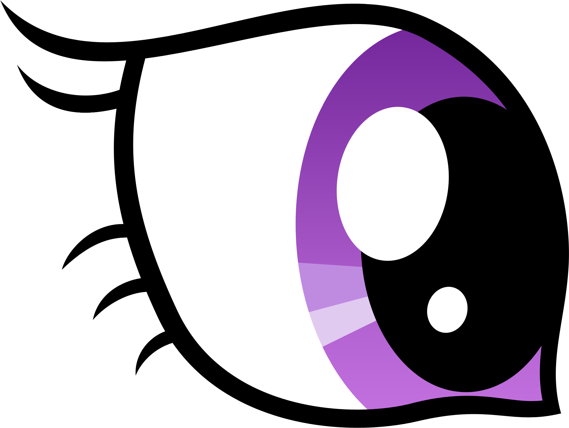 Pony Clipart Eye - Ojo De Unicornio Para Imprimir (2200x2200)