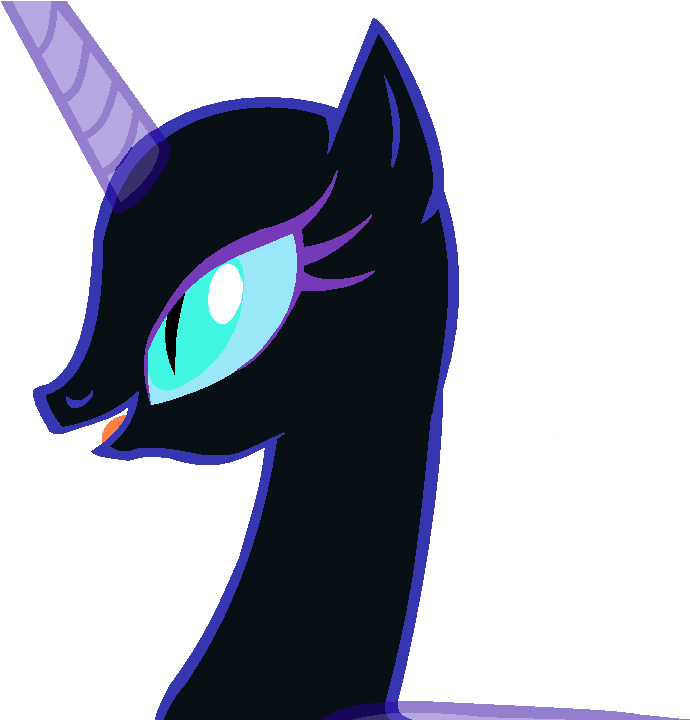 Mlp Base 54 Why Hello There By Sakyas-bases - My Little Pony Nightmare Moon Base (826x719)