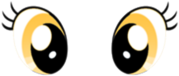 Mlp Neon Orange Eyes - Mlp Pear Butter Cutie Mark (420x420)